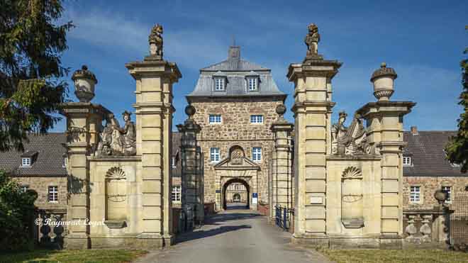 lembeck castle baroque gate