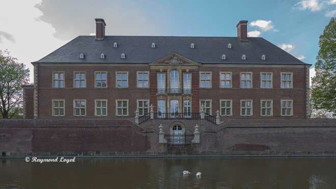 schloss ahaus rueckseite hauptfluegel
