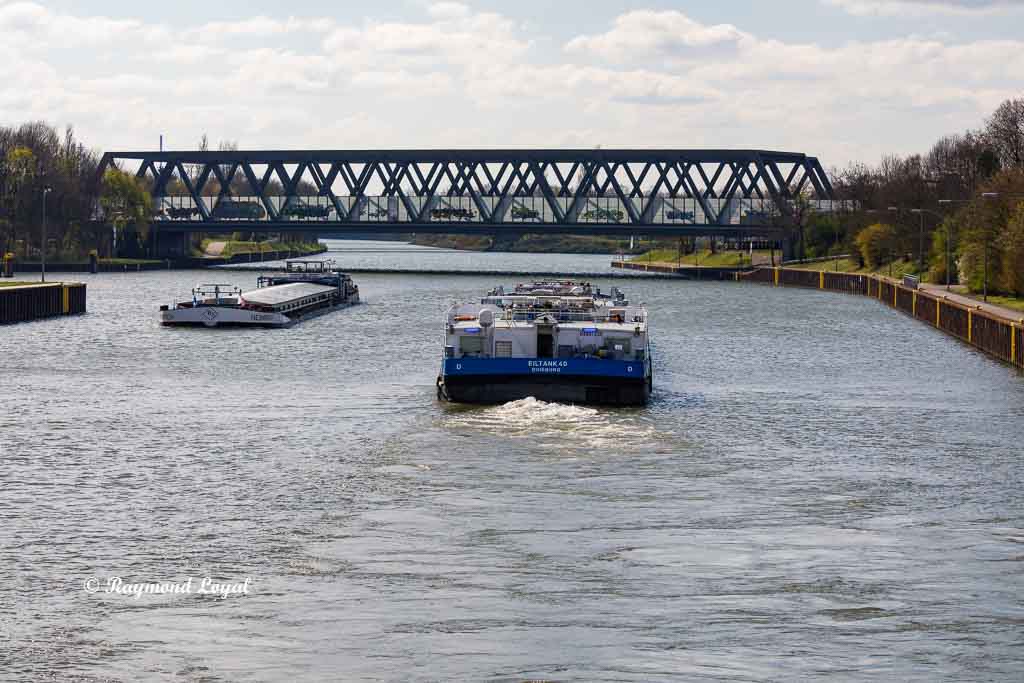 rhein herne canal oberhausen locks