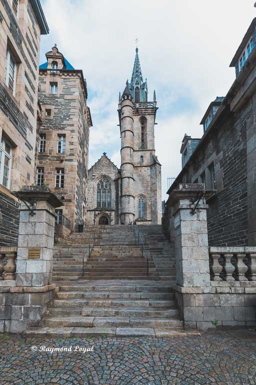 morlaix brittany france church