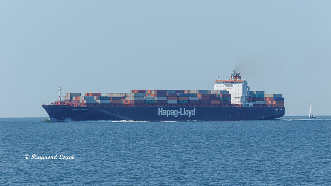 Seeschiff Containerschiff Nordsee