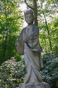 schloss nordkirchen chinesische figur