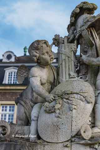 schloss nordkirchen terrassentreppe putten