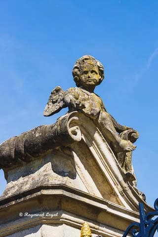 schloss lembeck torpfeiler gartenseite