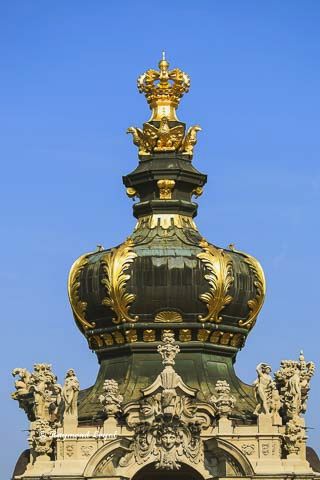dresden zwinger kronentor dach
