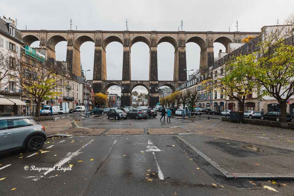 morlaix brittany france viaduct