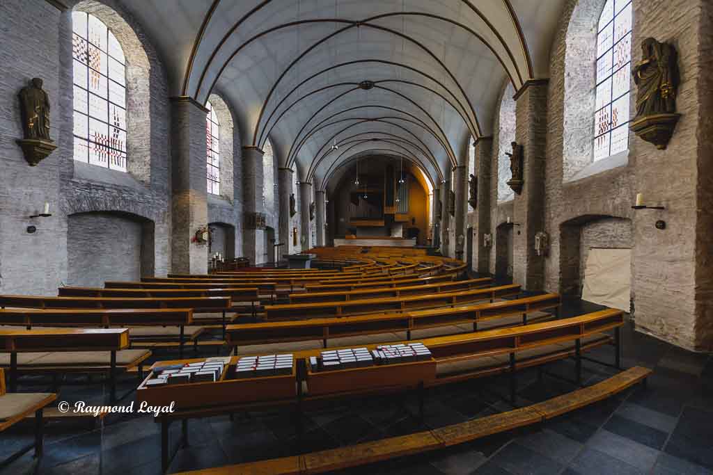 monschau altstadt foto katholische kirche