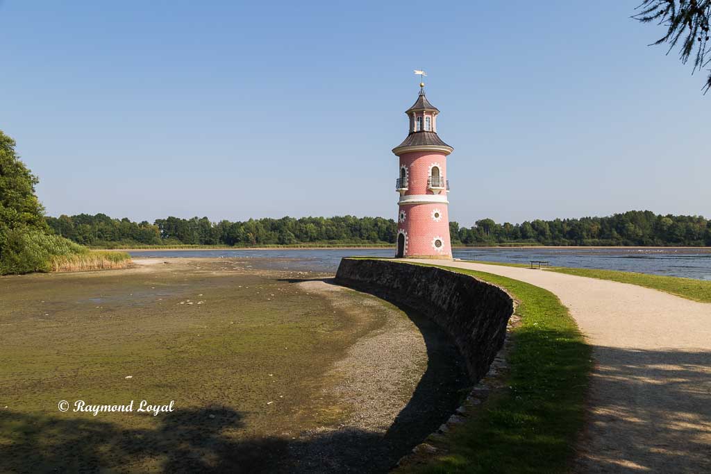 lighthouse at moritzburg palace