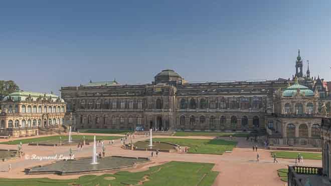 dresden zwinger schloss sempergalerie