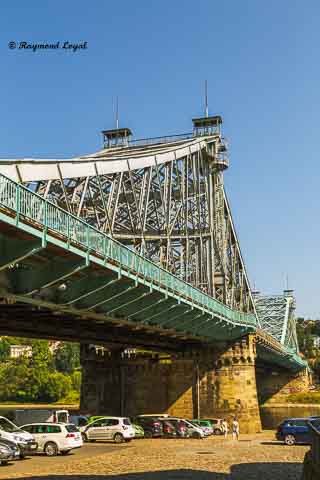 dresden loschwitzer bruecke das blaue wunder