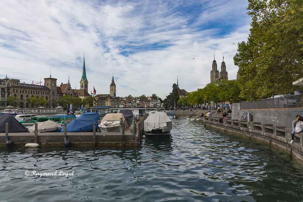 zurich old town limmat