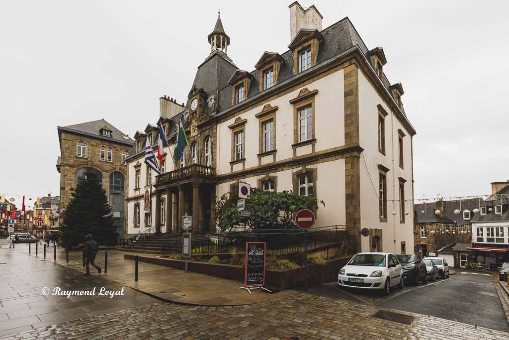lannion brittany france town hall
