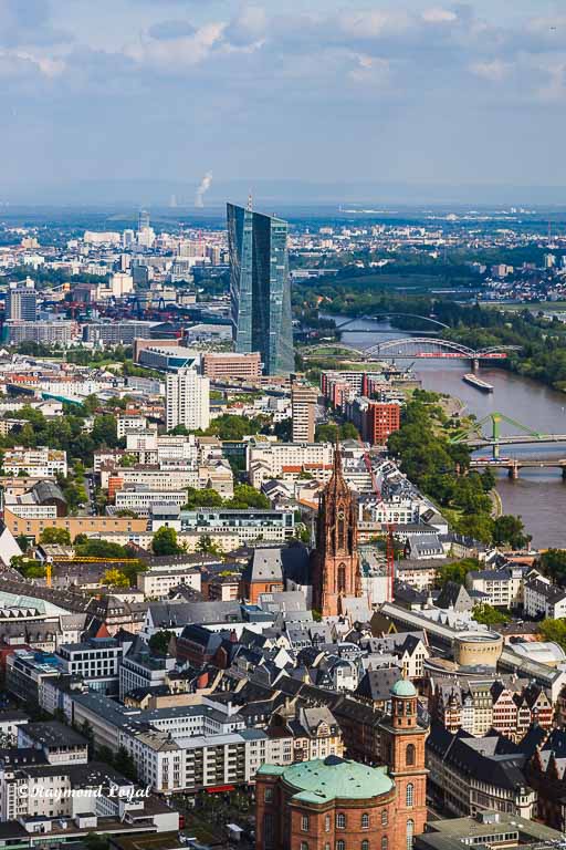 frankfurt aerial photo