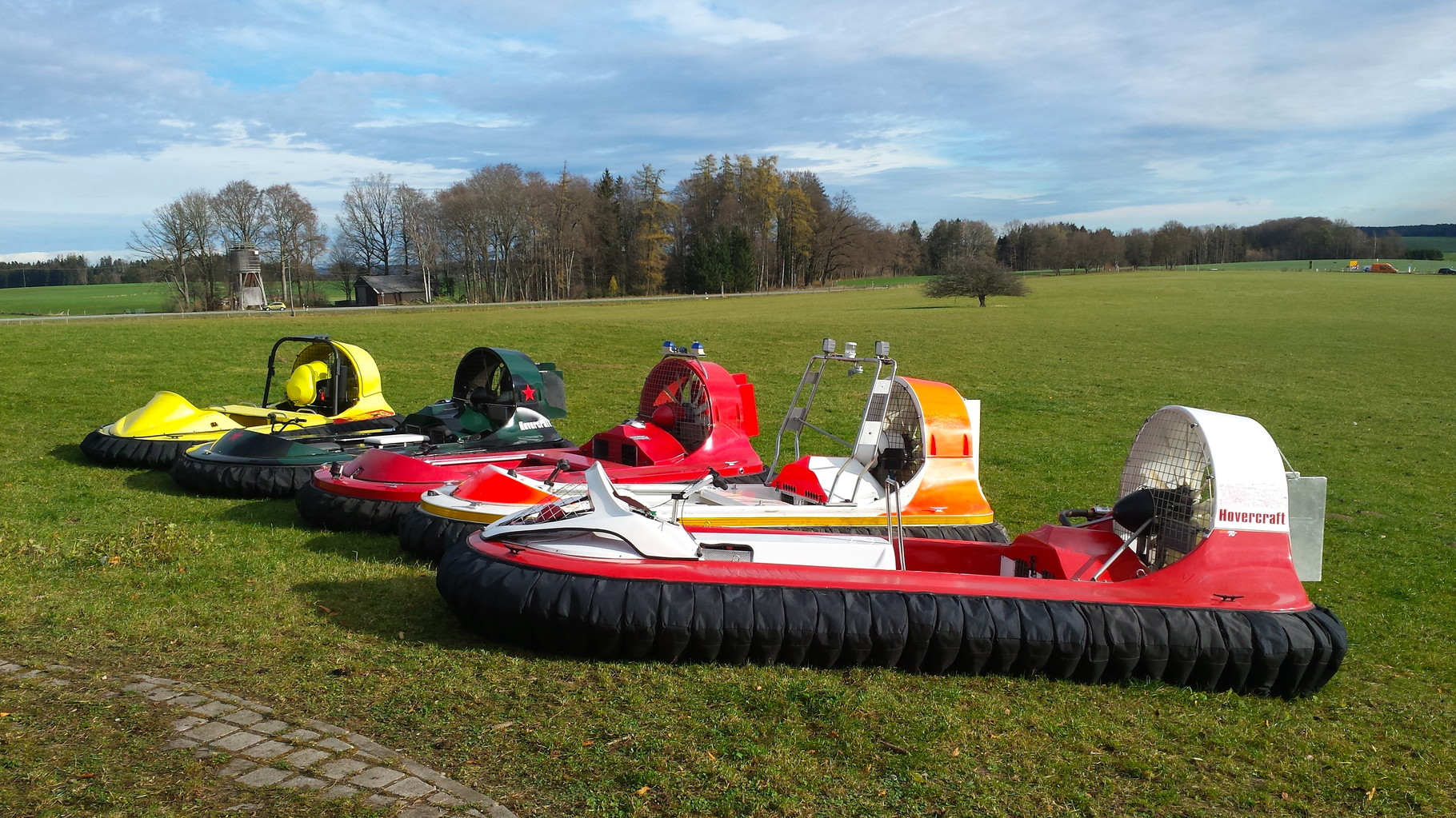 Hovercraft Luftkissenboot Event