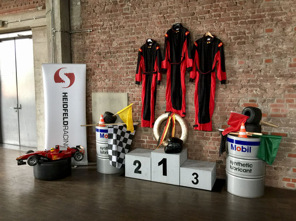 Kindergeburtstag Motorsport Event Dekoration