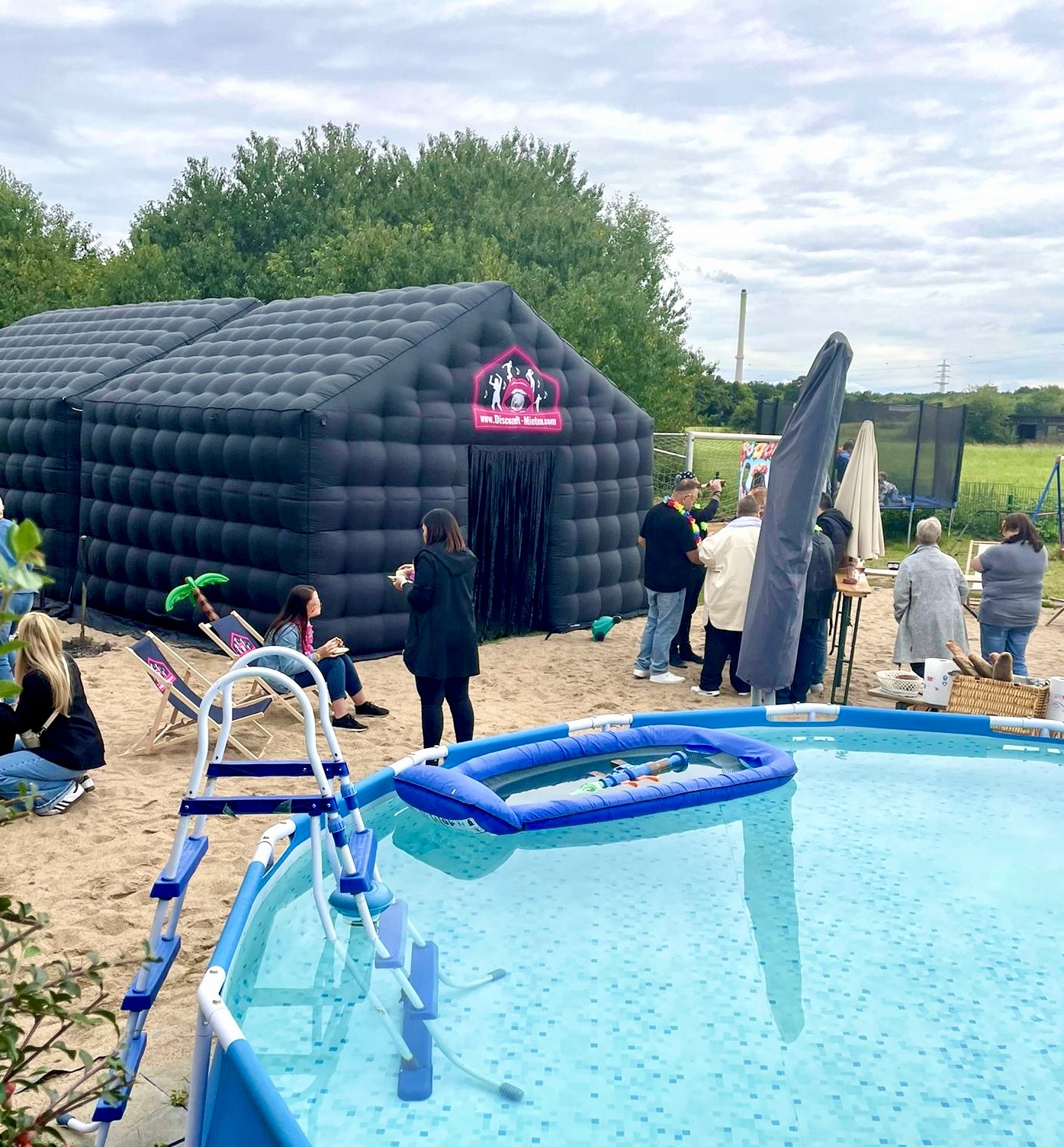 Discozelt mieten (Modell C)