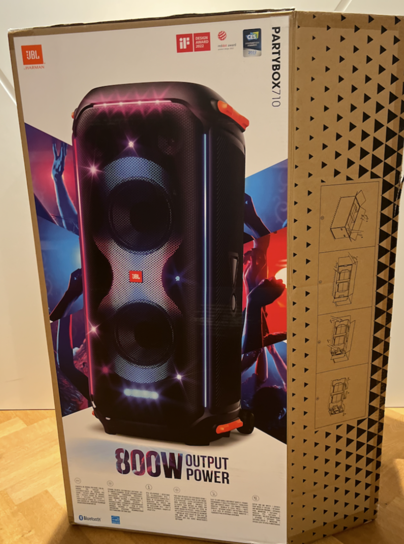 Partymusikbox JBL 710, 800 Watt