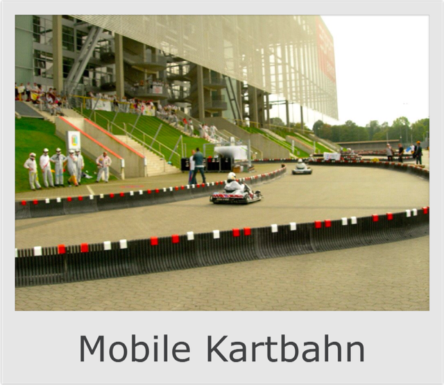 Mobile Kartbahn