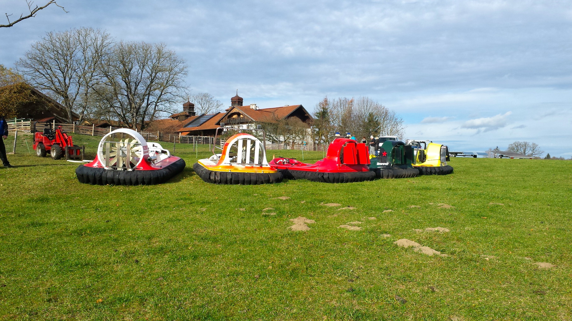 Benzin Hovercraft mieten Deutschland