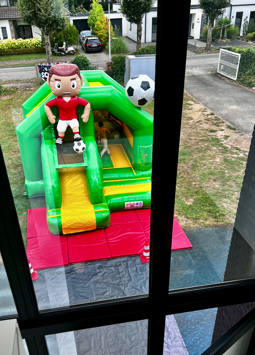Fussball Hüpfburg