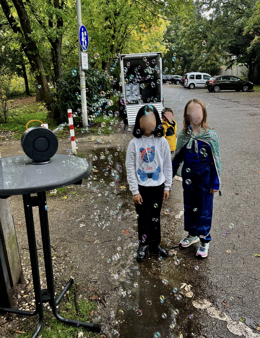 Kleine Seifenblasenmaschine mieten