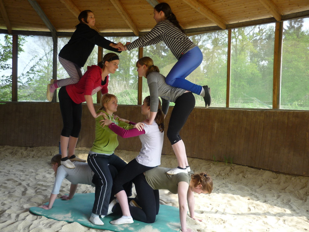 Es ging auch hoch hinaus...