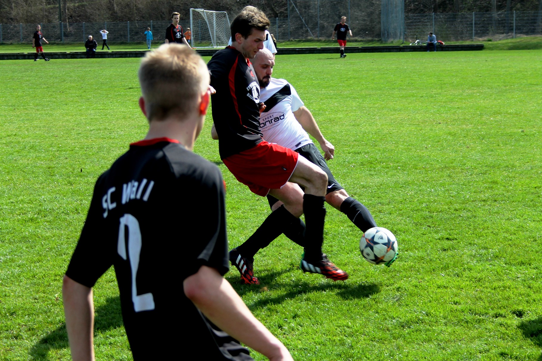 Gegen SC Rot Weiß Bad Tölz II (0:0) am 12.4.2015