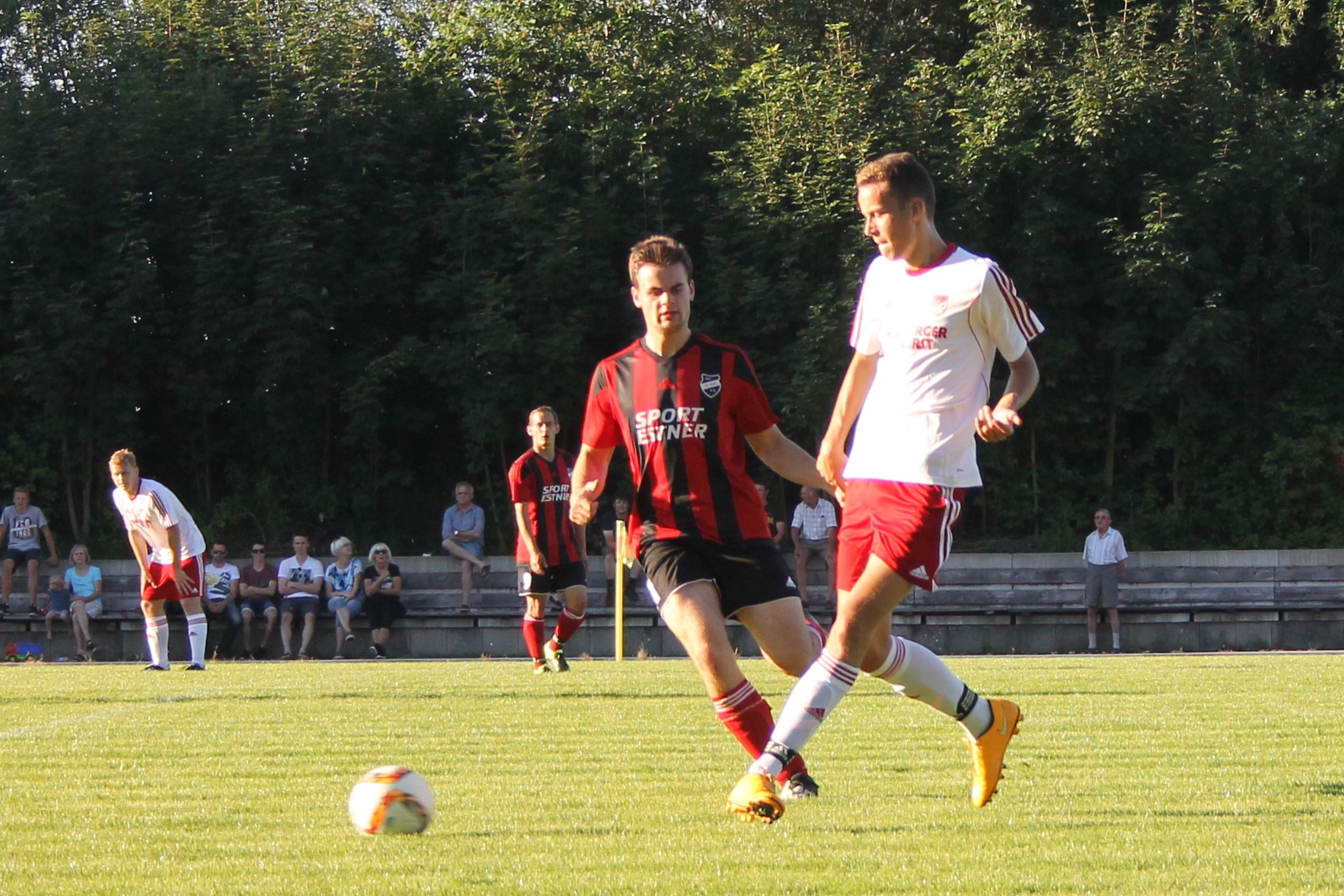 Pokalspiel gegen den SV Miesbach (0:4) im Juli 2016