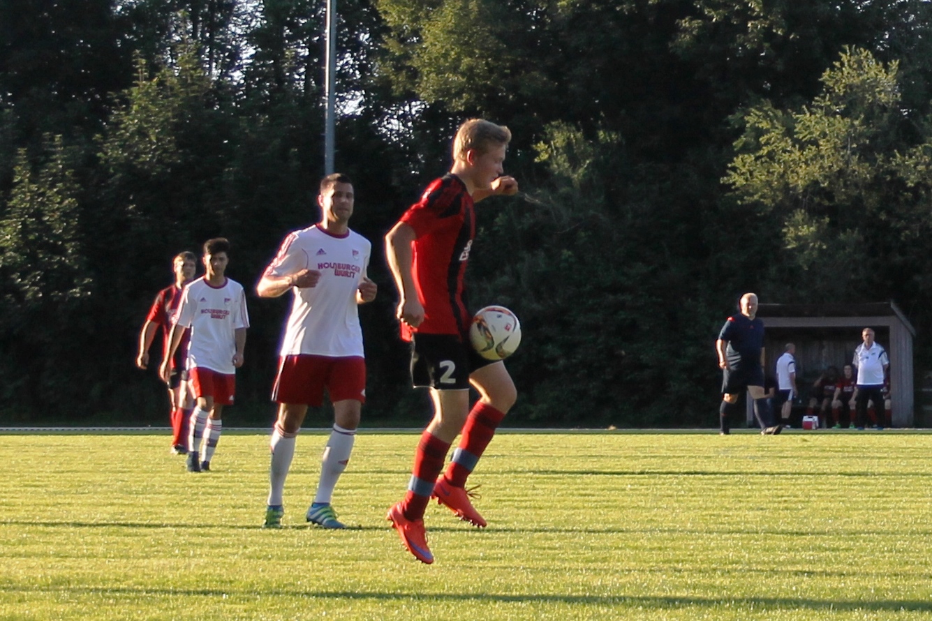 Pokalspiel gegen den SV Miesbach (0:4) im Juli 2016