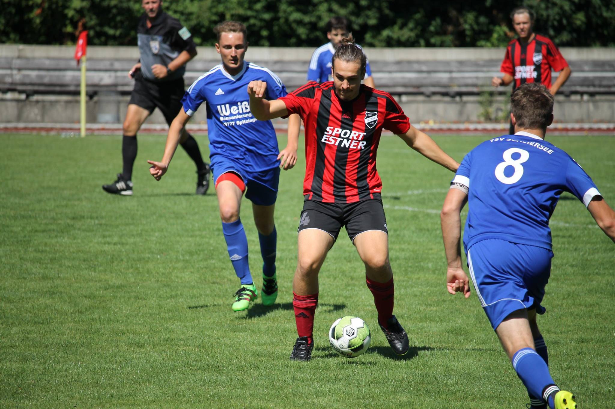 Gegen den TSV Schliersee (0:2) am 12.8.2018