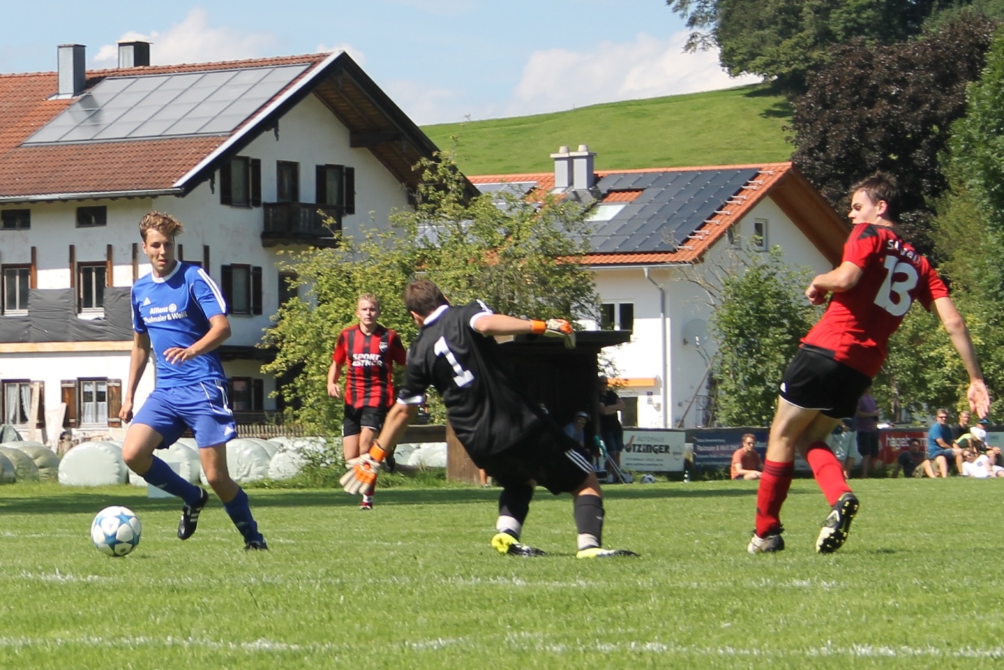 Beim SV Parsberg (7:2) am 14.8.2016