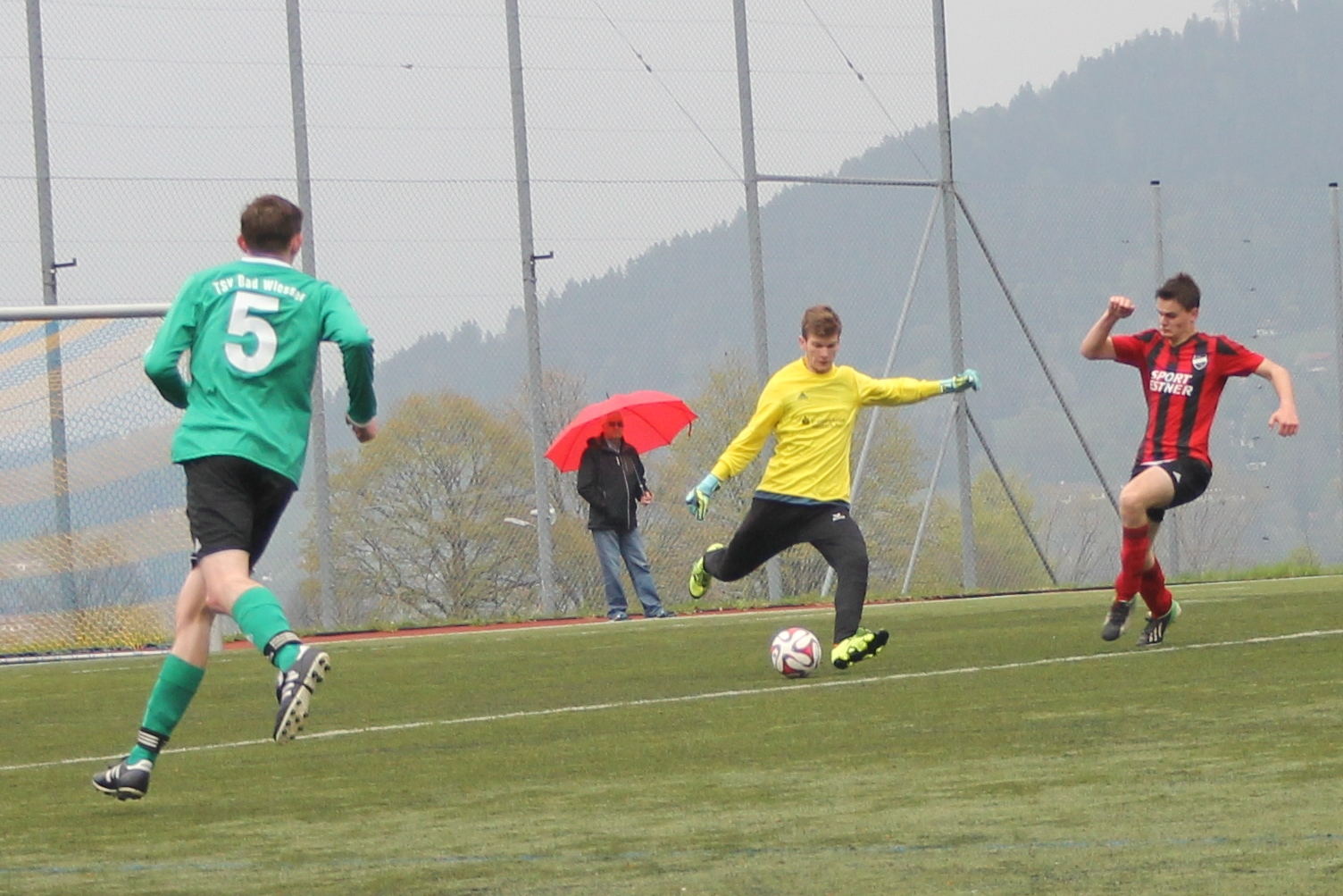 Beim TSV Bad Wiessee (0:1) am 23.4.2016