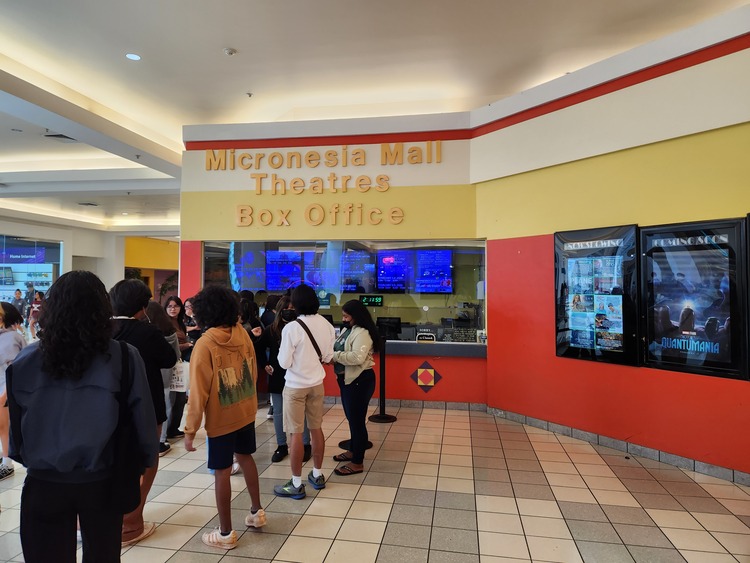 マイクロネシアモール映画館チケット売り場