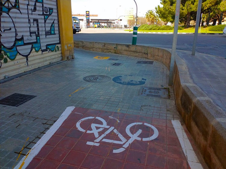 Avenida Tres Forques en Valencia