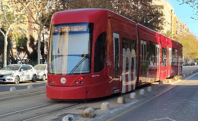 Valencia fue en  1994 la primera ciudad española en apostar por el tranvía en la ciudad y su área metropolitana.