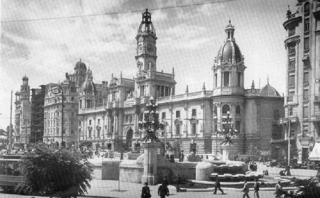 Ayuntamiento de Valencia  1900