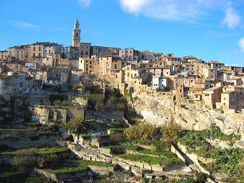 Pueblo de Bocairent, Valencia, Comunidad Valenciana.