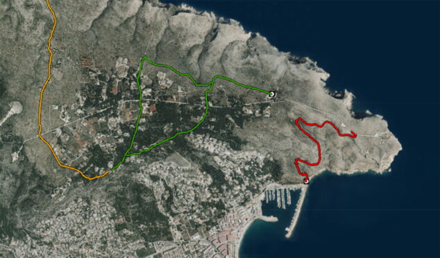 Rutas populares de Senderismo en la Comunidad Valenciana. El Portichol de Jávea-Xàbia y Montgó-Cala Blanca etc.