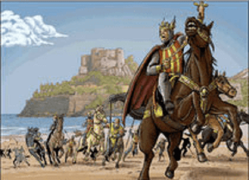 La Conquista de Valencia por el rey Jaime I, a diferencia de la de Mallorca, fue hecha con un importante contingente de aragoneses,