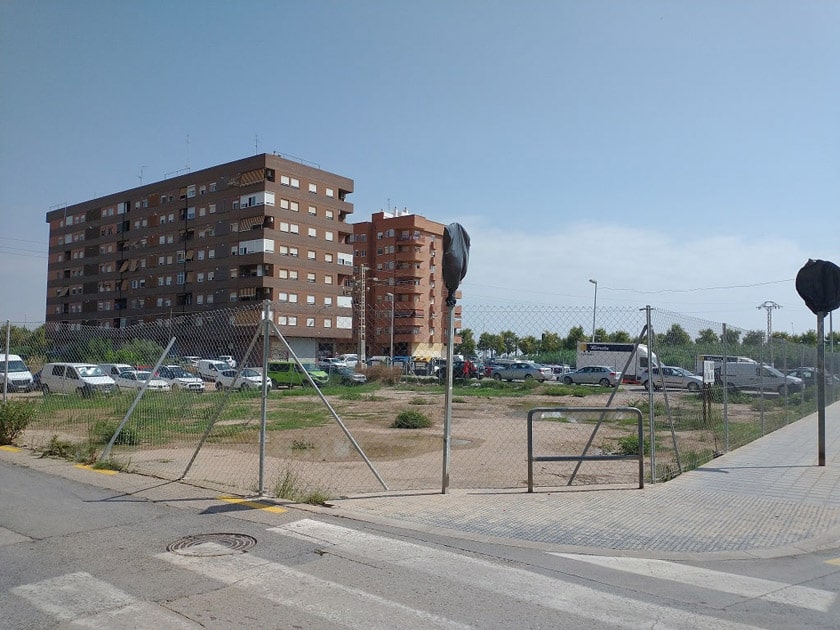 La guerra del PAI y la de las vallas en Benimaclet, València. Contra la Empresa Metrovacesa.