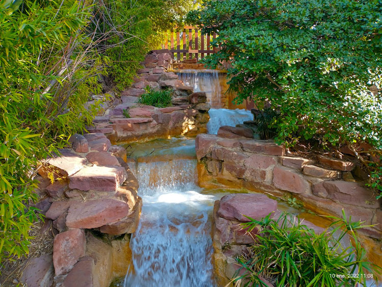 Cascada Parque de Benicalap en Valencia
