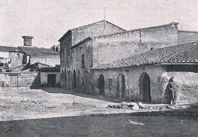 Calle de las Balsas en Ruzafa, era el año 1931. Estaba situada en la manzana comprendida por las calles Reina Doña María y Carlos Cervera.