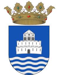 Escudo: Ciudad sobre el agua. Fuente: Vexilogía C. valenciana.