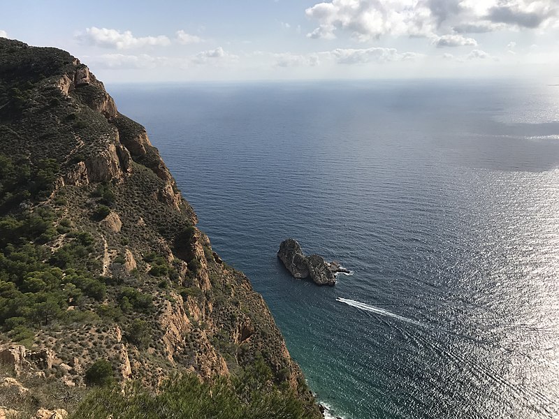 Parque Natural de Serra Gelada (Sierra Helada), Benidorm, Alicante (Comunidad Valenciana)