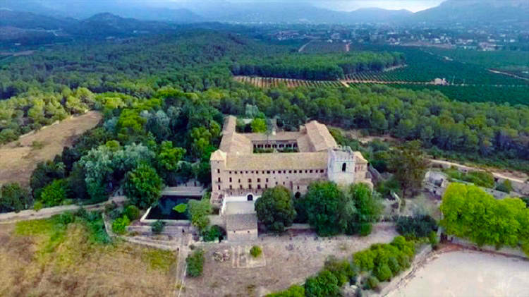 Monasterio de Sant Jeroni de Cotalba, Gandia, Comunidad Valenciana.