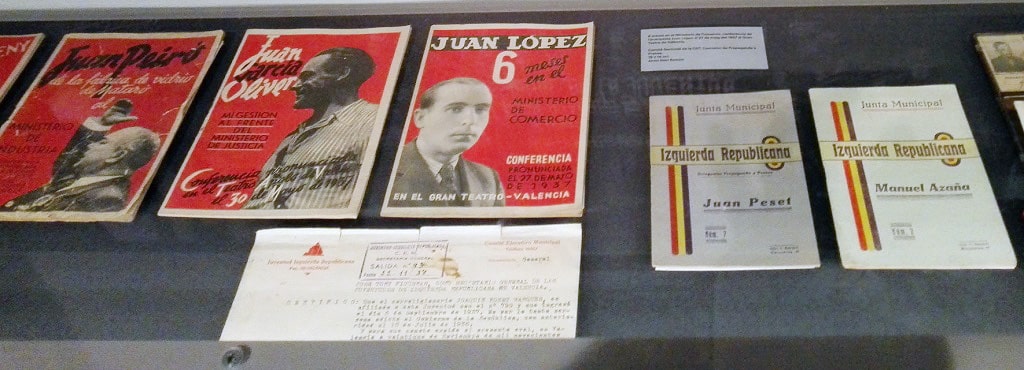 Temática: Destacó el papel de Valencia como capital de la II República entre noviembre de 1936 y octubre de 1937.