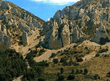 El Canal d'Alcoy: Els Frares,La Serrella, Cuatretondeta.