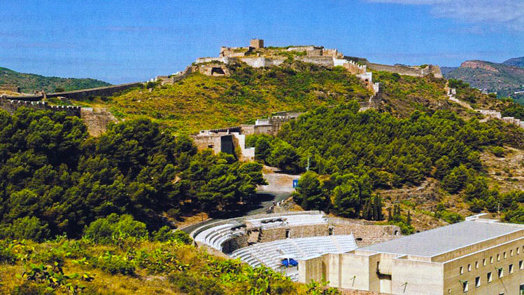 Castillo y Teatro romano de Sagunto