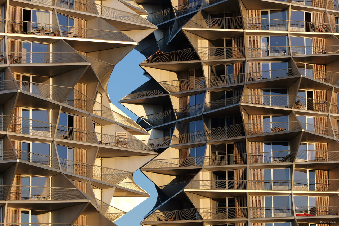 Kaktus-Towers - Kopenhagen DK, Wohnanlage 2024