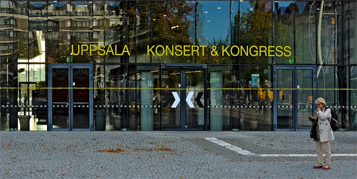 Uppsala Konzert- und Kongress-Zentrum – Außenansicht, Uppsala 2024
